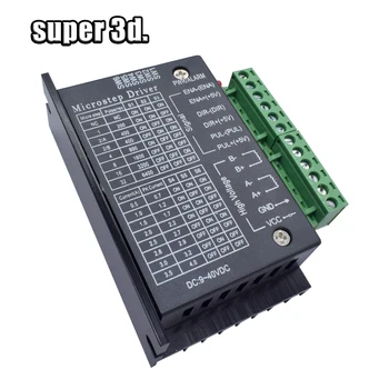 

1/5pcs TB6600 Motor Driver for 42/57/86 Stepper Motor 32 Subdivision Upgraded Version CNC Single Axis 4A/40VDC 3D printer parts