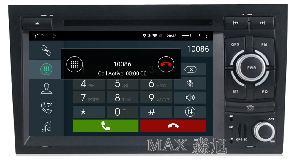 Excellent MAX For Audi A4 B6 B7 S4 2003-2011 Car Radio GPS Navigation System CD Player Bluetooth call/music SWC free map 4G Mirror Link 7