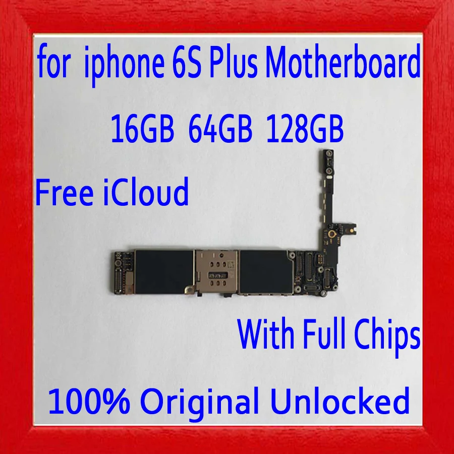 Free iCloud for iphone 6S Plus Motherboard without Touch