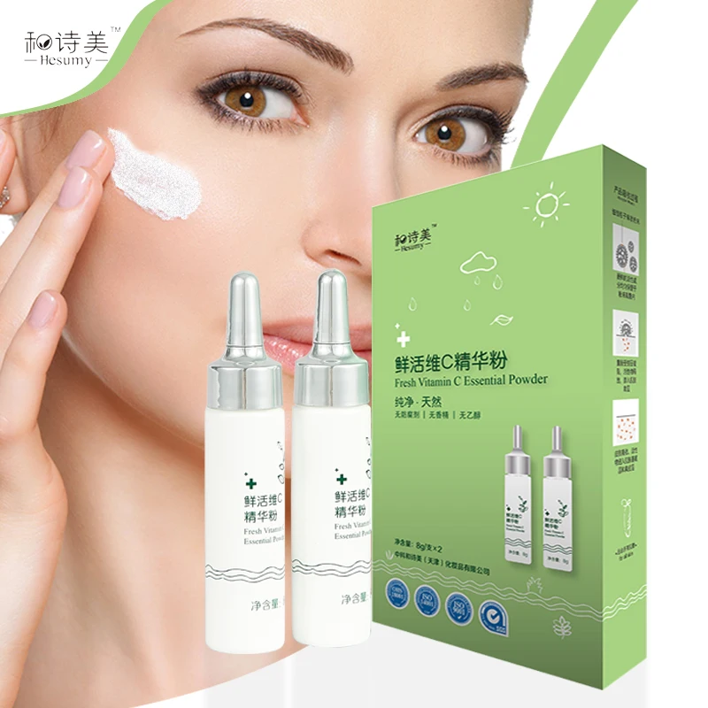 2Pcs Pure Natural Skin Care Fresh Vitamin C Essential Powder skin