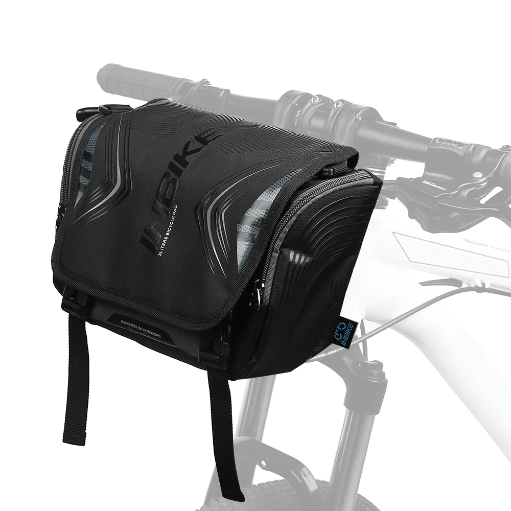 INBIKE H 9 Cycling Bike Bicycle Top Front Tube Bag Waterproof Frame Bag Big Capacity MTB Bicycle