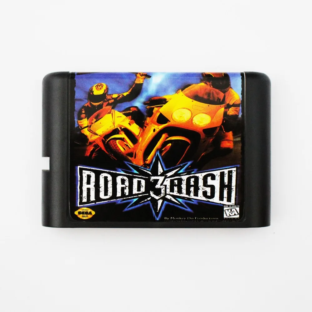 

Road Rash 3 16 bit MD Game Card For Sega Mega Drive For Genesis