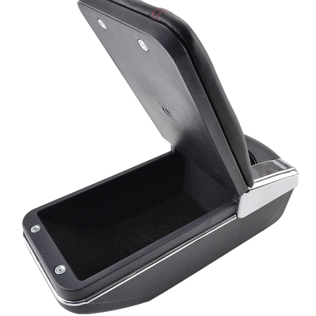 Universal Car Center Centre Console Armrest Top Storage Box Arm Rest Rotatable car accessories