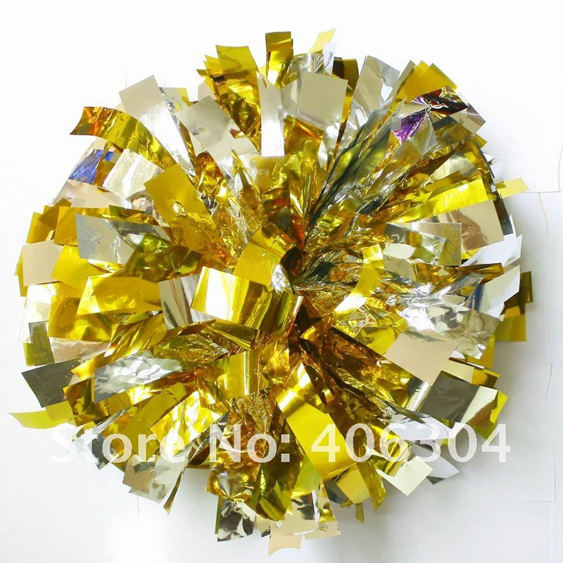 

Free Shipping.Pompom,Cheering pompom,Metallic Pom Pom,Cheerleading products,70G