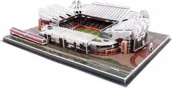 [Best] 186 шт./компл. The Red Devils Old Trafford Club RU Competition футбольная игра стадионы строительные модели игрушки Подарочная оригинальная коробка
