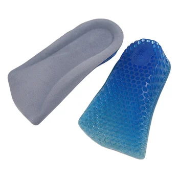 

Women Men New 1 Pair Hot Selling Durable Fashion Comfy Unisex Silicone Gel Lift Height Increase Shoe Insoles Heel Insert Pad