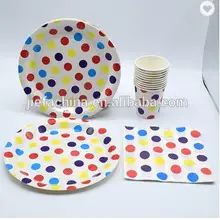 Горячая высокого качества рождественские бумажные тарелки и мини бумажные тарелки