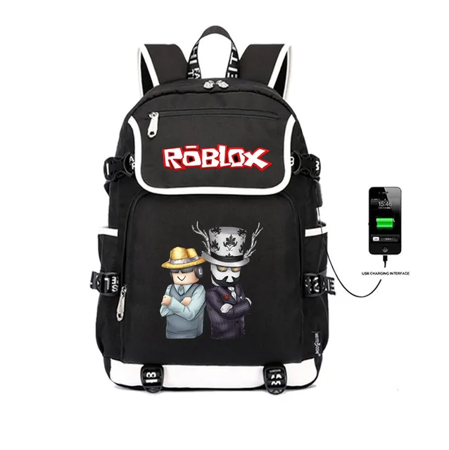 Us 3228 5 Offgame Roblox Backpack Usb Charge Women Men Backpack Teenage Shoulder Travel Bag Backpacks Laptop Bag Student Book Bag Set 3 Pcs In - 