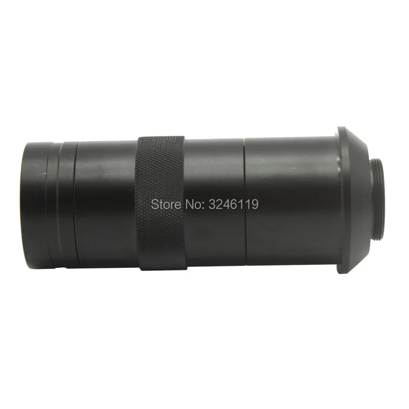 Промышленный микроскоп камера C-mount Объектив Стекло 8X-130X увеличение Регулируемый 25 мм зум окулярная Лупа