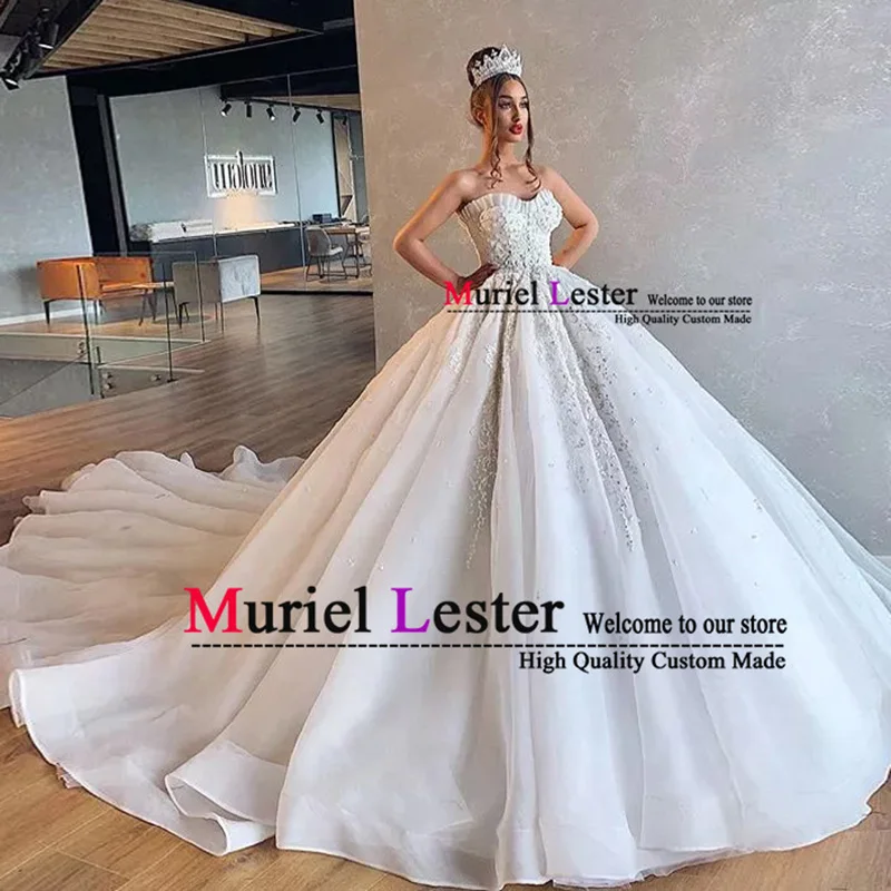 Vestidos De Novias милое бальное платье свадебное платье 2019 Robe De Mariee кружевные аппликации для свадебных платьев свадебное платье es Индивидуальные