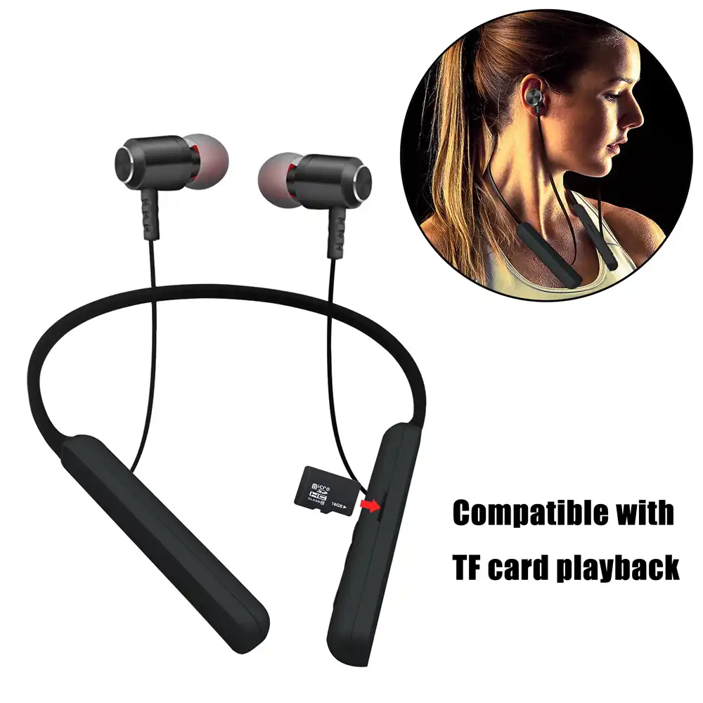 headphones with memory card