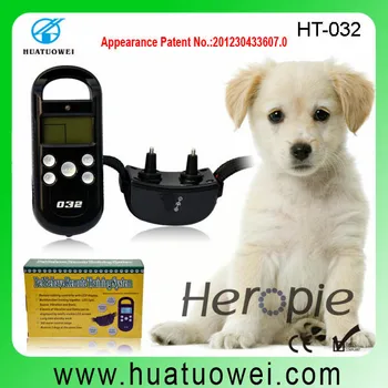 

HEROPIE LCD Remote Control 3 300M Pet Dog Training Collar & Transmitter System Electric Dog Trainer Products with 4 Shock Levels