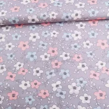 Syunss цветная хлопковая ткань с цветочным принтом для DIY Tissu, лоскутное шитье Telas, детское платье-игрушка, постельные принадлежности, стеганая ткань Tecido