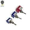 WAVGAT ON-OFF-ON 3 6 9 Pin 3 6 9 Position Mini Latching Toggle Switch 6A 3A MTS-103 MTS-203 MTS-303 ► Photo 1/6