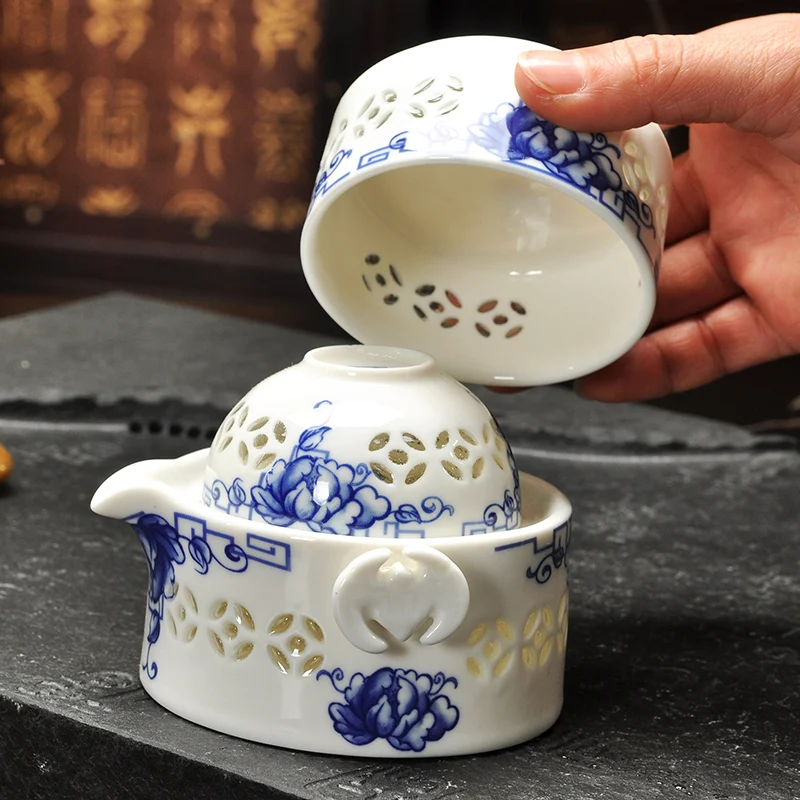 Buy Tea Set Include 1 Pot 2 Cup High Quality Elegant