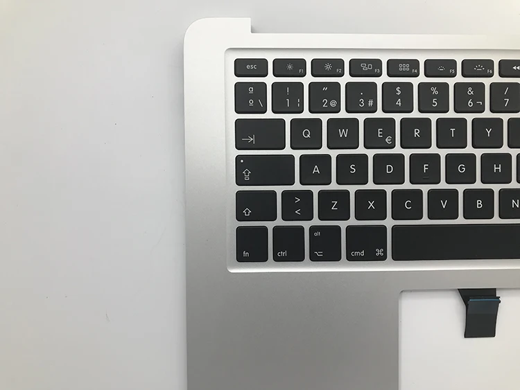 Ноутбук A1466 верхней крышке ES Испания раскладка клавиатуры для ноутбука Macbook Air 1" A1466 Topcase с испанская клавиатура на замену 2013- года