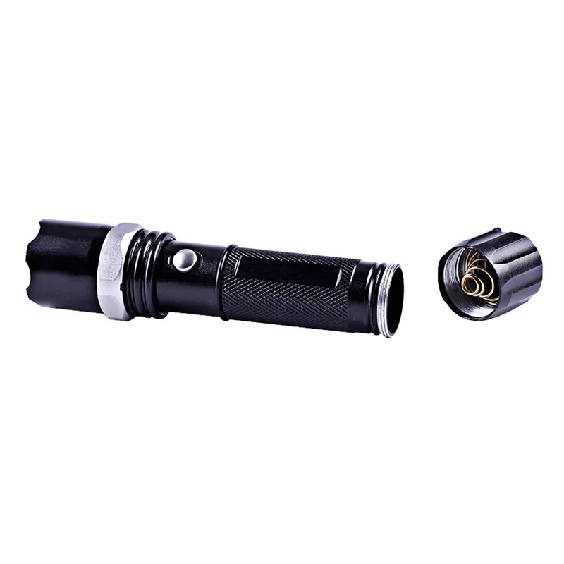 1 комплект, светодиодный тактический фонарь Xpe Q5, масштабируемый, водонепроницаемый, светодиодный фонарь, фонарики для 18650 аккумуляторной батареи или AAA
