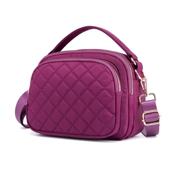 

Cloth Shake Waterproof Handbag Nylon Bag Women Top Handle Satchel Handbags Shoulder Bag Tote Purse Messenger Bags