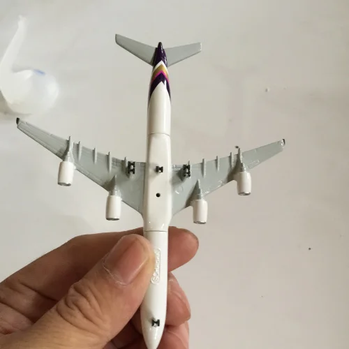 Новое специальное предложение литье смолы 1: 600 Airbus A340-600 тайская авиационная Игрушечная модель самолета домашний дисплей