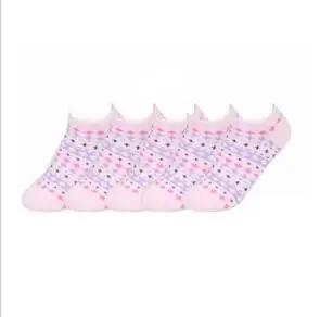 10 пар/упак. CHENG HENG Весна Лето Горячие новые женские asakuchi носки-лодочки хлопок женские носки повседневные - Цвет: pink