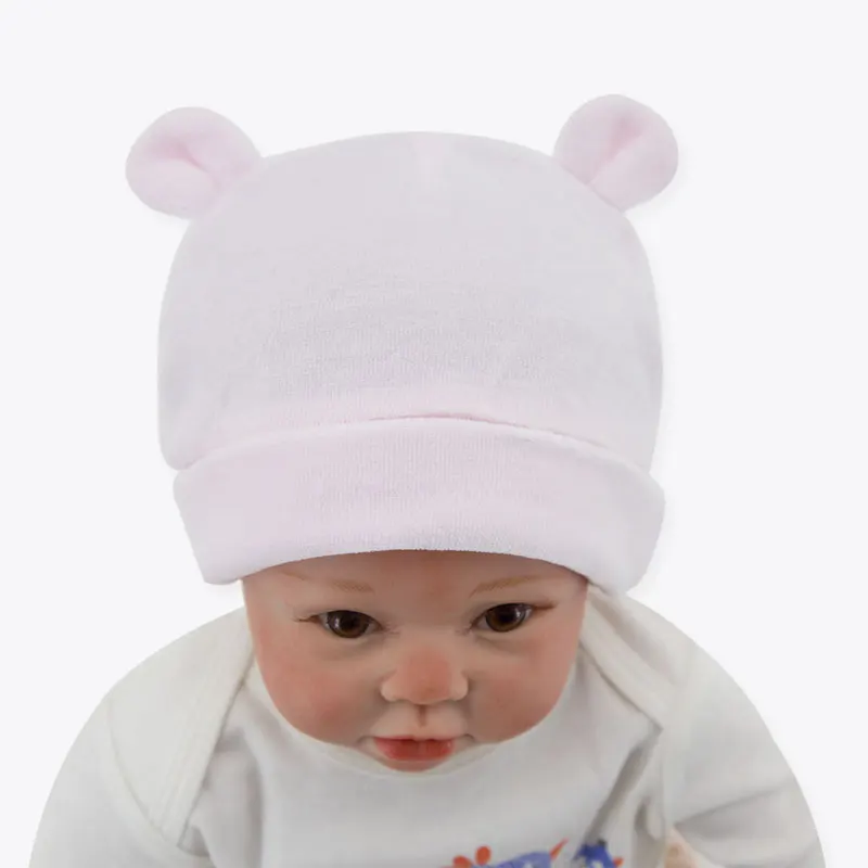 2018-Special-Offer-Hot-Sale-Unisex-Cotton-0-3-Months-4-6-Months-Fitted-Baby-Cap (3)