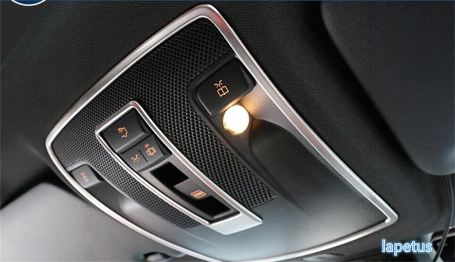 

Interior For Mercedes-Benz GLA CLA 200 220 260 X156 Stainless Steel reading lamp light Cover Trim