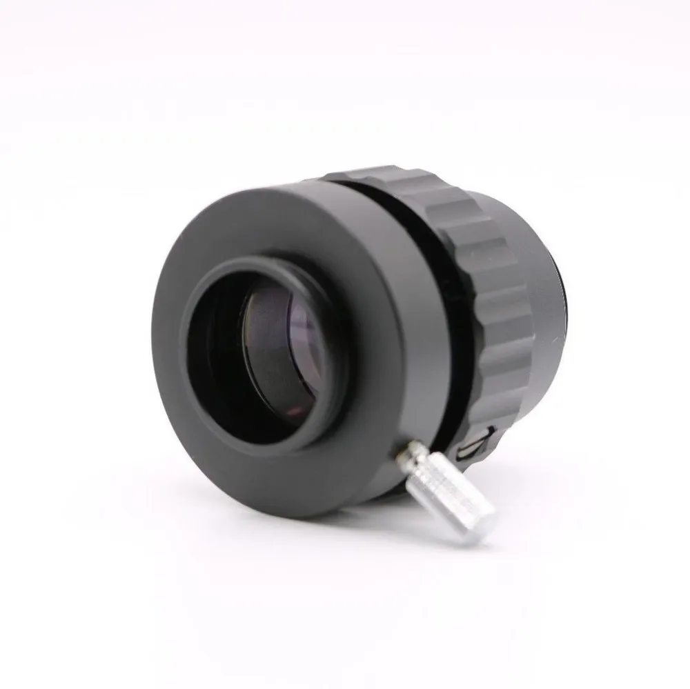 Низкая цена 0.5X C-mount объектив 1/2 CTV адаптер для SZM Тринокулярный Стерео микроскоп камера аксессуары
