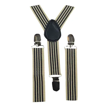 

More Color For Choose New Kids Unisex Clip-on Suspenders Elastic Y-Shape Adjustable Braces Colorful For 1-8 year old 1D19