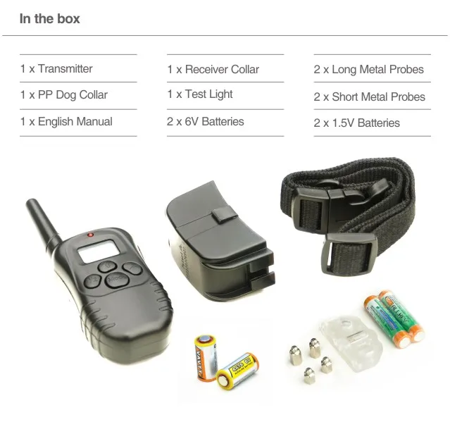8th Remote Dog Collar PET998D