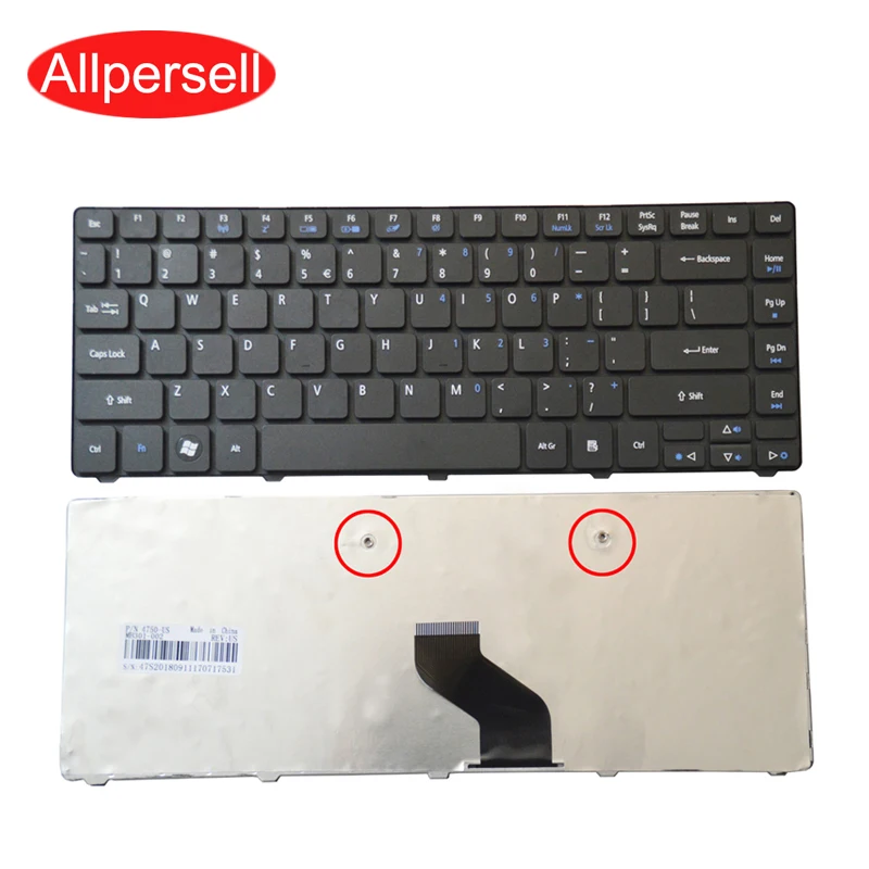 Клавиатура для ноутбука Acer Aspire 4750 4743G 4752 4752G MS2347 MS2340 абсолютно новая | Компьютеры и