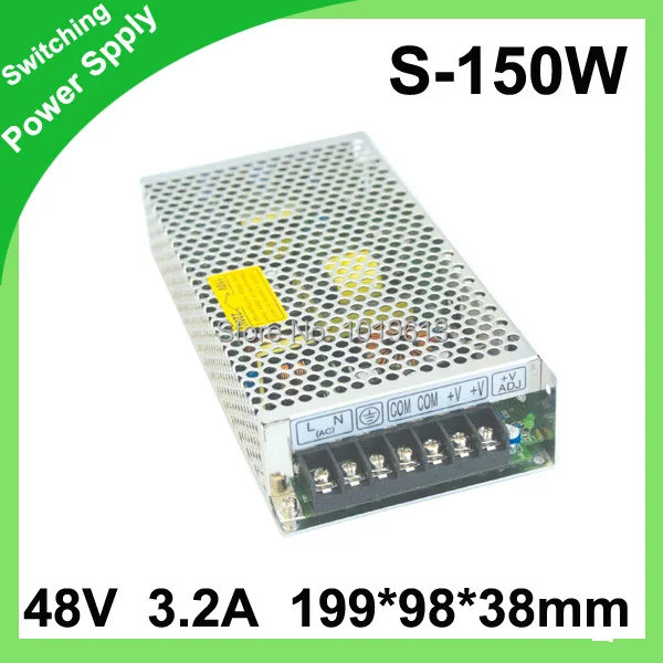 

150W 48V 3.2A Single Output Switching power supply for LED Strip light AC to DC LED Driver