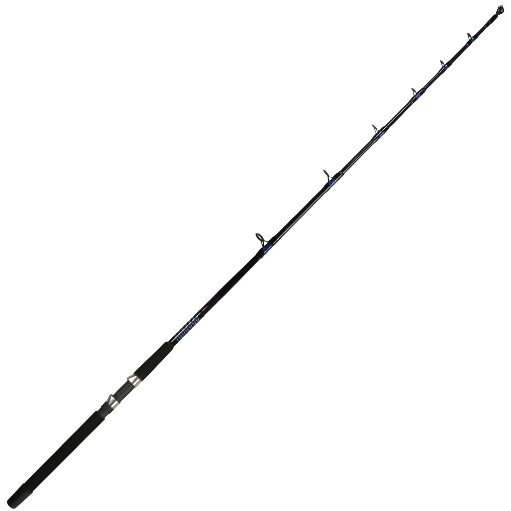 

2pcs/pack 1.65M 50LB heavy jigging rod single section boat trolling rod powerful drag force pesca big game fishing gear tackle
