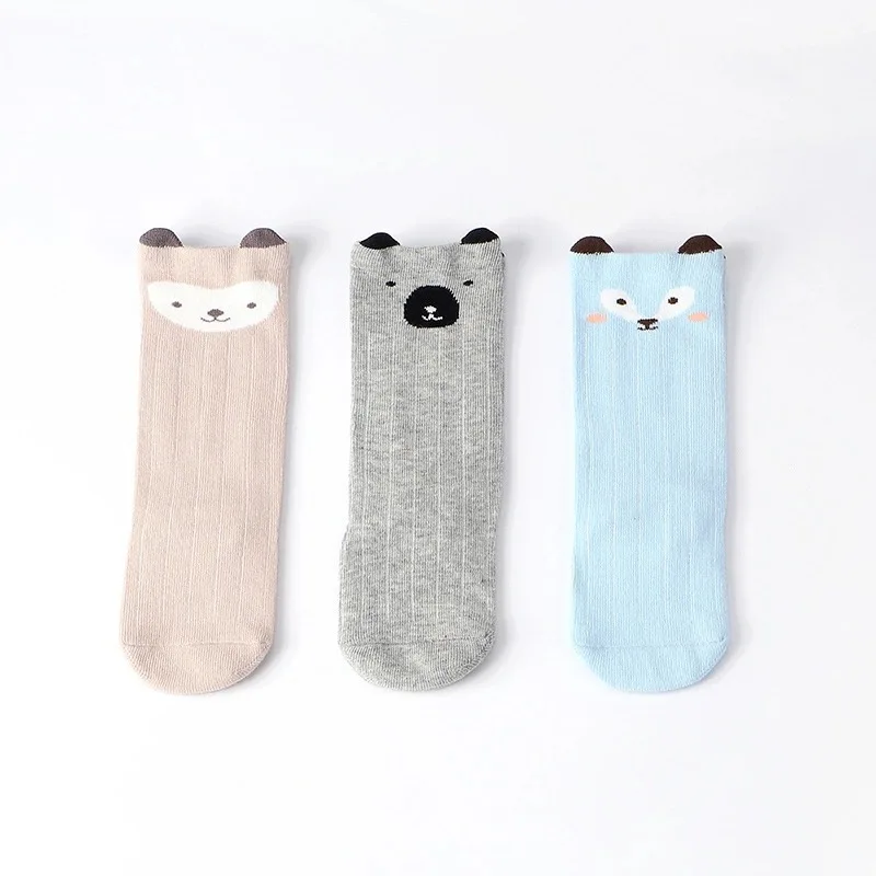 

Newborn Baby Bear Sock Straight Socks Stereoscopic Styling Baby Girl Sock 0-3 Year Autumn Winter Absorb Sweat Permeability Socks