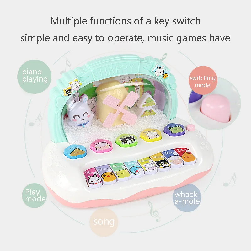 Musical Toys Piano Electronic Keyboard Music Development Educational Baby Toddler Kids Lights Toys Musical Toys Piano Electronic Keyboard Music Development Educational Baby Toddler Kids Lights Toys
