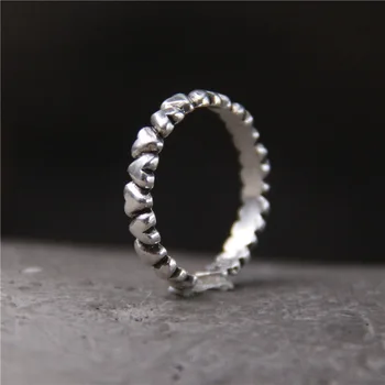 

2019 Time-limited Special Offer Anel Feminino S925 Pure South Korea Joint Ring Bond Thai Fashion And Personality Fine Tail For