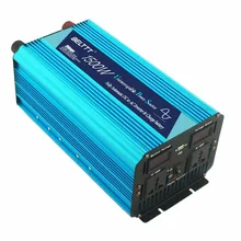 Инвертор ИБП непрерывная мощность 1500 Вт DC24V к AC220V 50 Гц Туре синусоида Инвертор с Батарея Зарядное устройство ИБП Функция