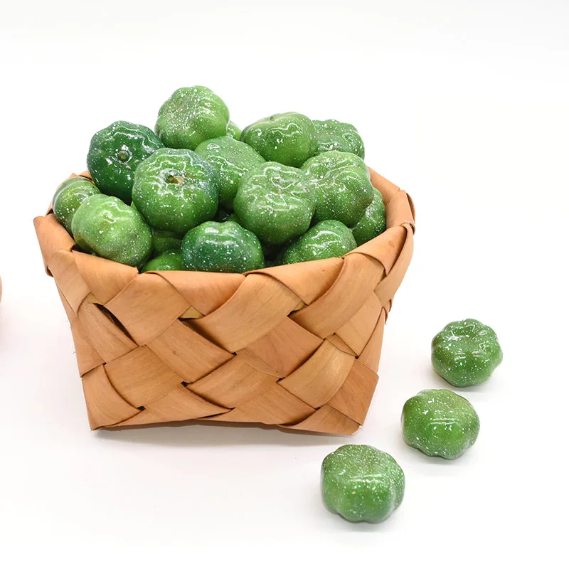 Mini Halloween Artificial Foam Pumpkin 25/50pcs vegetable ornaments,artificial pumpkin decoration