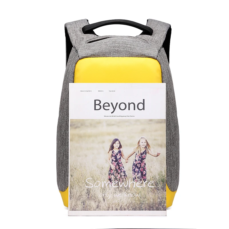 Mochila para mujer con carga USB Oxford impermeable de 14 pulgadas Mochila para mujer Mochila para mujer con carga USB Oxford impermeable de 14 pulgadas Mochila para mujer