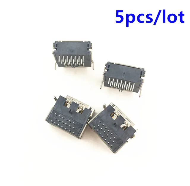 Cheap For Playstation 3 PS3 HD PS 3 2000 2500 2K 2.5K HDMI Port Jack Socket Interface Connector Replacement 5pcs/lot