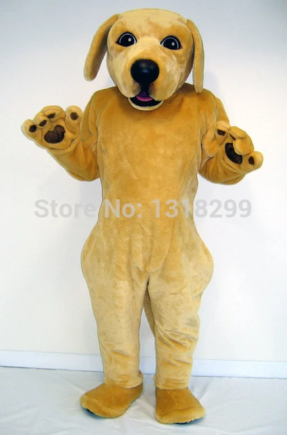 Latina woman comedian spank Adults golden retreiver costume