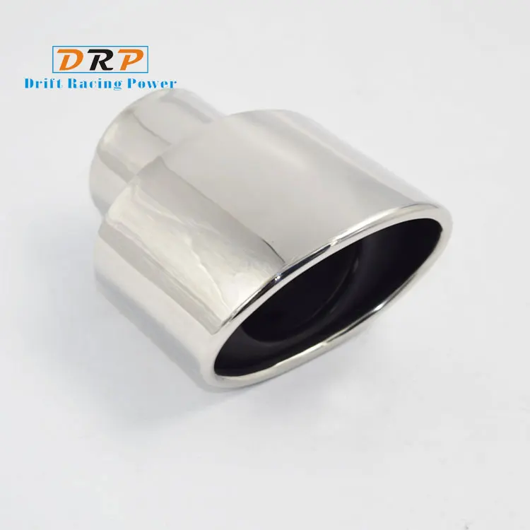 1 шт. наконечник выхлопной трубы из нержавеющей стали одинарная выхлопная труба