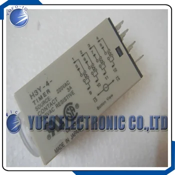 

Free Shipping One Lot 3pcs, H3Y-4 AC220V 5A 0-10 Seconds Timer Relay