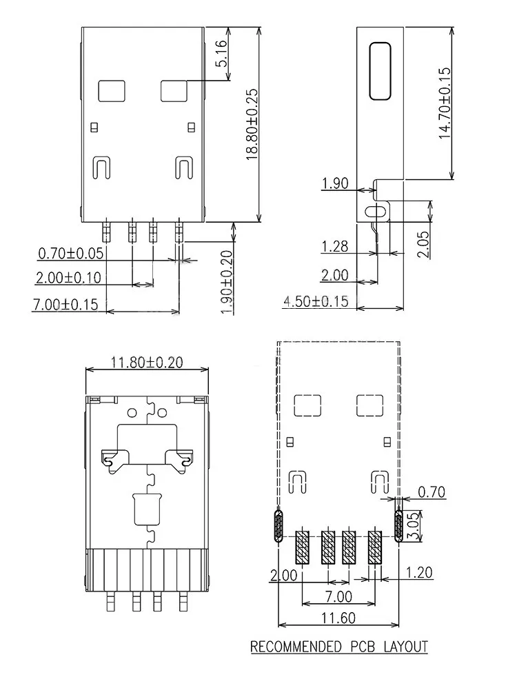 USB-A Connector (10)