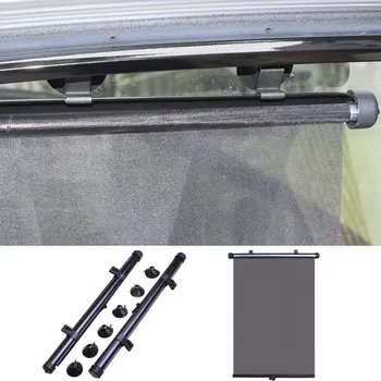 

2Pcs Car Sun shade Curtain Retractable Car Window Sun Block Roller Blinds Shades with 6 Suction Cups Auto Accessories