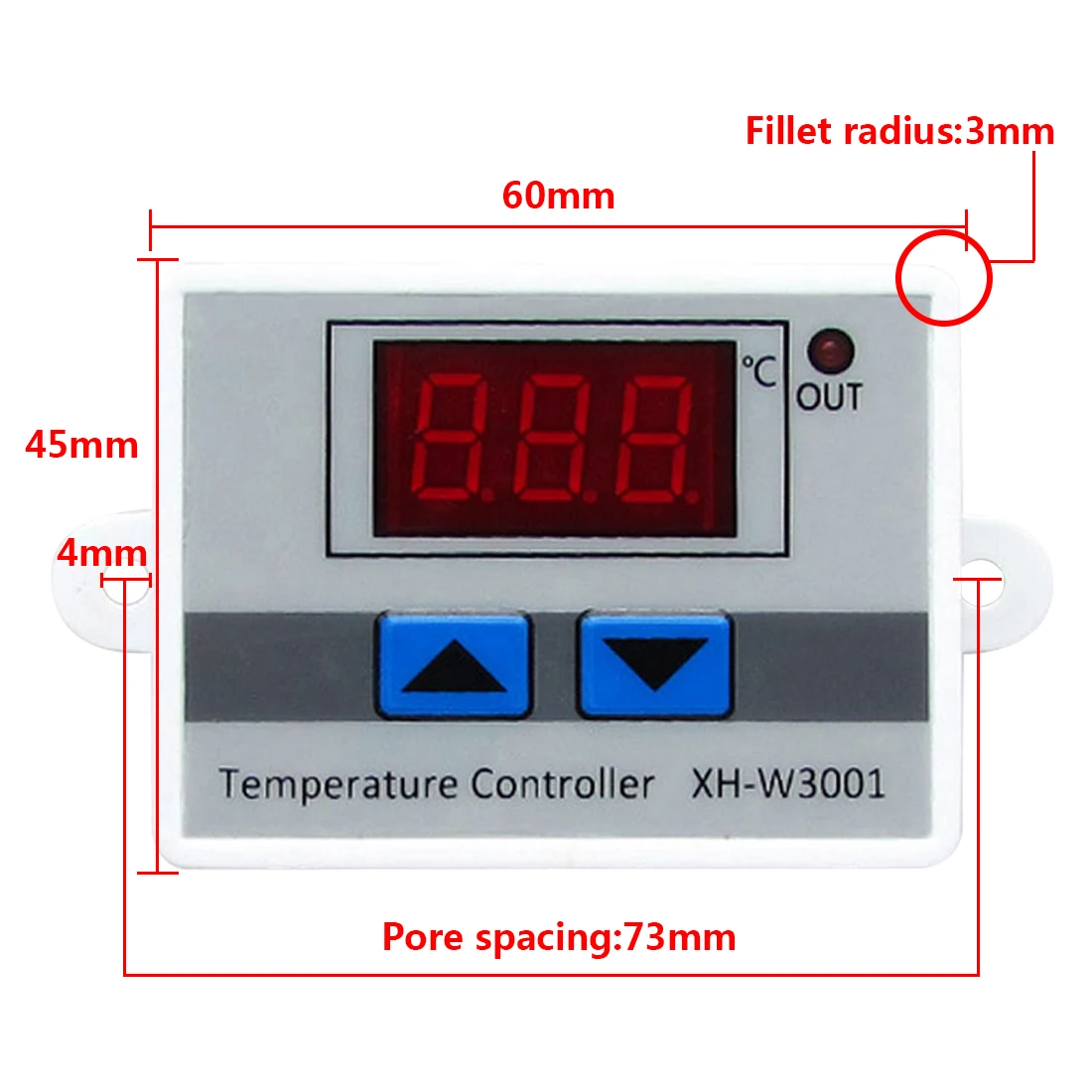 

Digital LED Thermometer Temperature Controller AC220V 10A Thermostat Incubator Control Microcomputer Probe Weather Station