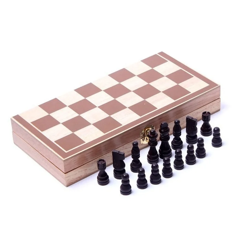 3 в 1 деревянные игры шахматы нарды драуты развлечения международный шахматный набор путешествия