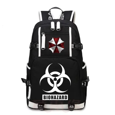 Популярная игра Evil 7 Bio hazard зонтик рюкзак косплей Biohazard Nero Dante Оксфорд сумка школьная сумка дорожные сумки - Цвет: 11