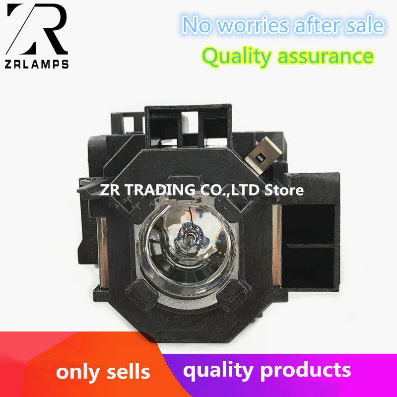 ZR ELPLP41 оригинальная прожекторная лампа для EB S6 62 TW420 W6 X6 X62 EMP 260 77C S5 S52 E|Лампы
