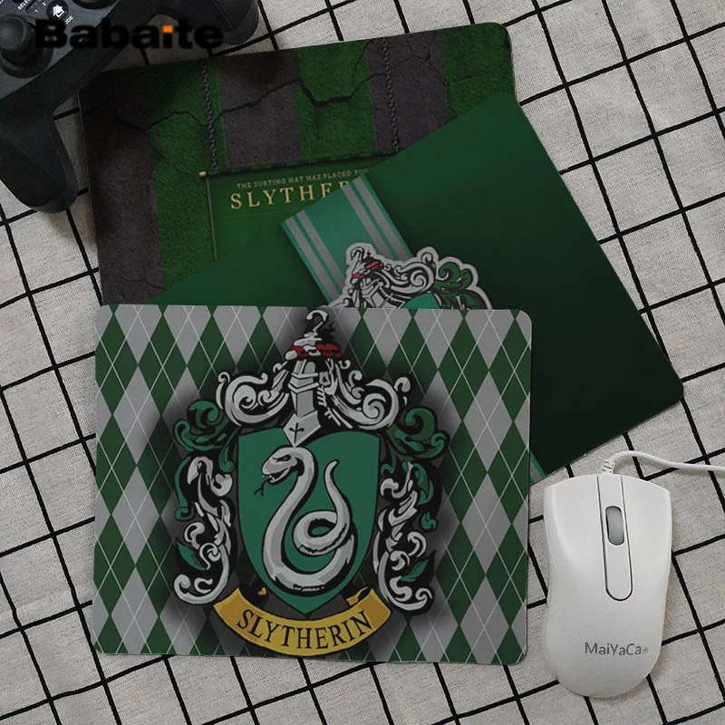 

Babaite My Favorite Harry Potter Slytherin School small Mouse pad PC Computer mat Top Selling Wholesale Gaming Pad mouse
