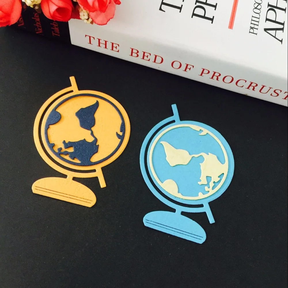 

Globe Metal Cutting Dies Stencils for DIY Scrapbooking Stamp/photo album Decorative Embossing DIY Paper Cards